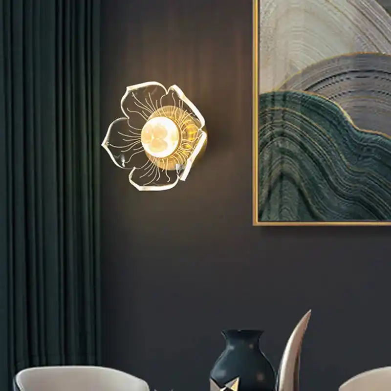 BloomGlow – Bloemvormige LED Wandlamp voor Slaapkamer & Woonkamer Bestel Nu