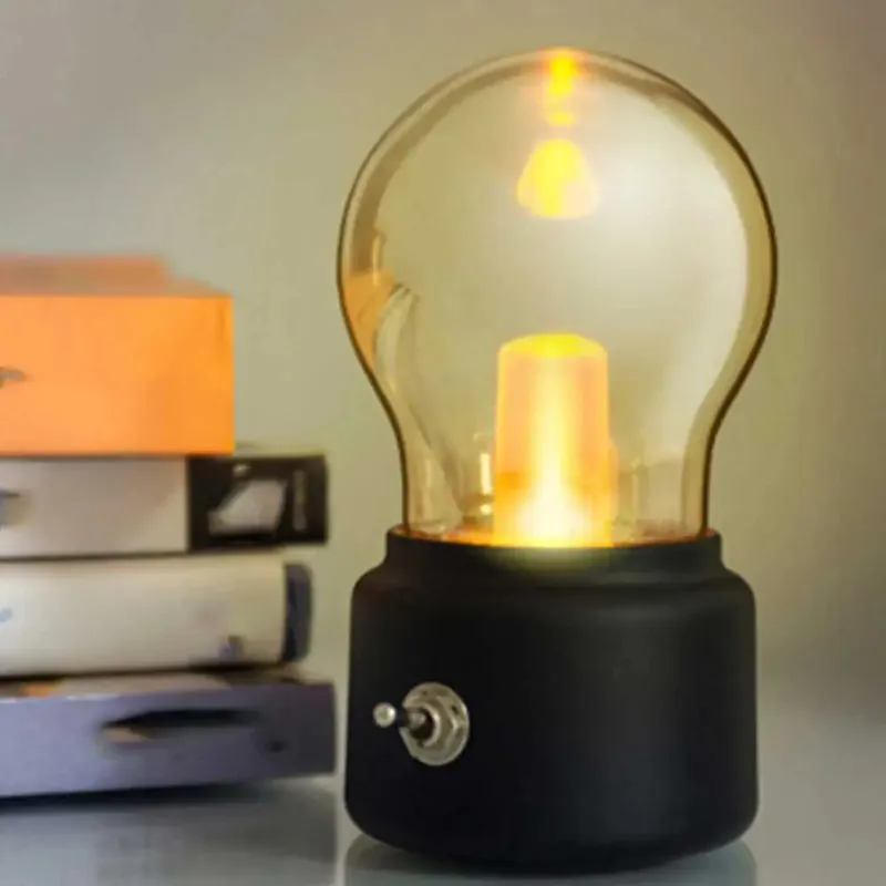 RetroLED - Oplaadbare LED Lamp in Vintage Ontwerp Lage Prijs