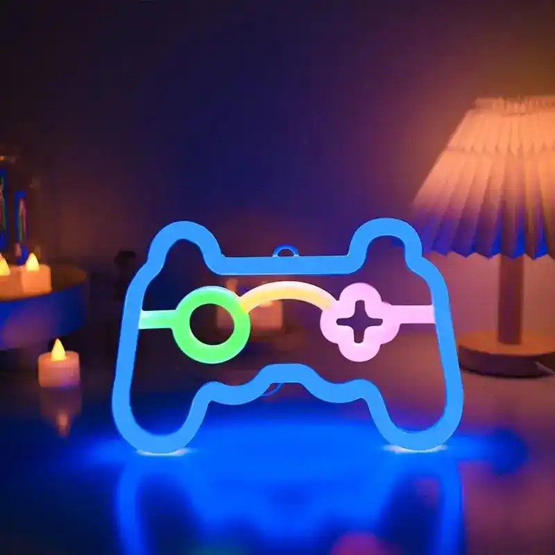 NeonGlow - LED Game Controller Neon Sign voor Gamers Koop Online