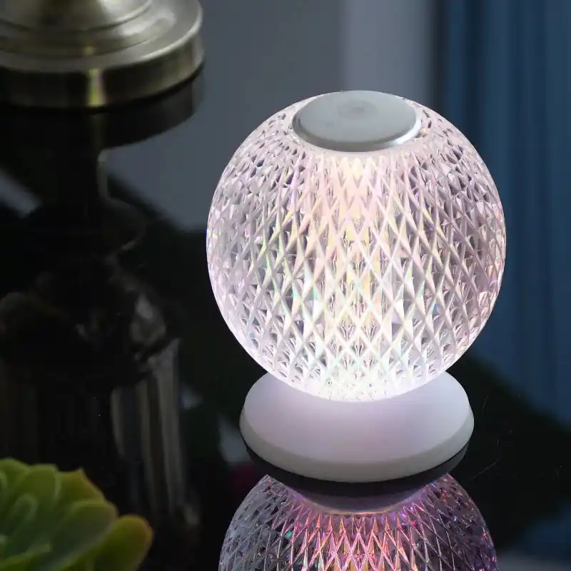 Gratis Verzending LumiCrystal - Draadloze Kristallen Tafellamp | Dimbare LED Verlichting voor Stijlvolle Kamers