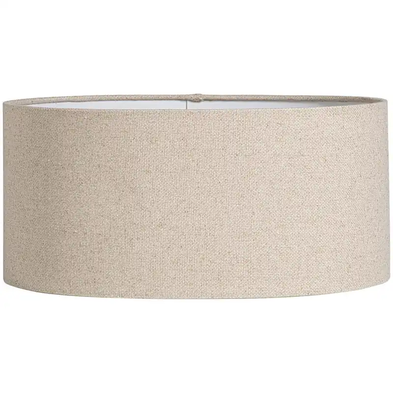 Lampenkap Luna ovaal naturel - 28,5x38x17,5 cm Bestel Nu