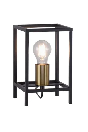 Alleen Vandaag Tafellamp, mat messing, ijzer, H 23,5 cm