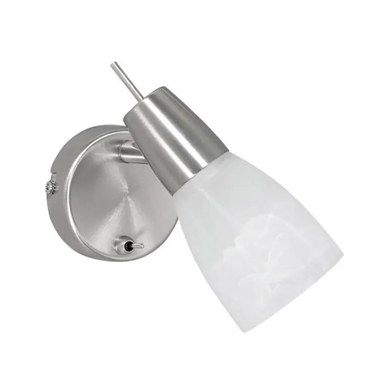 Shop Nu LED wandlamp, zilver, draaibaar, 1 vlam, H 18 cm