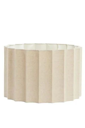 Alleen Vandaag Cilinder lampenkap Disli - Crème - Ø40cm
