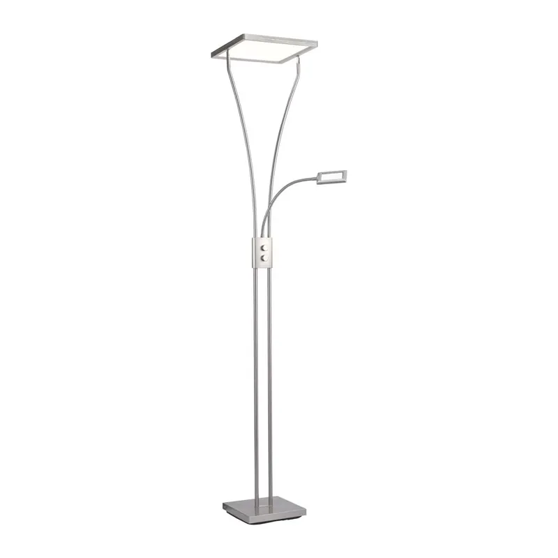 LED vloerlamp, dimbaar, verplaatsbare leeslamp, H 195 cm Hoge Kwaliteit