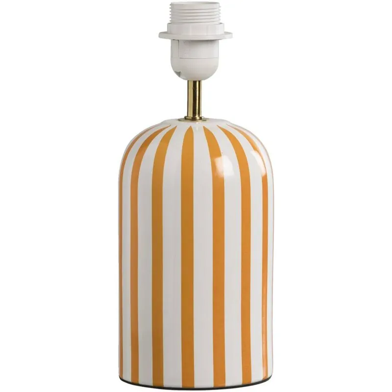 Lampvoet Lio - wit/oranje - 29,5x12,5x12,5 cm Shop Nu