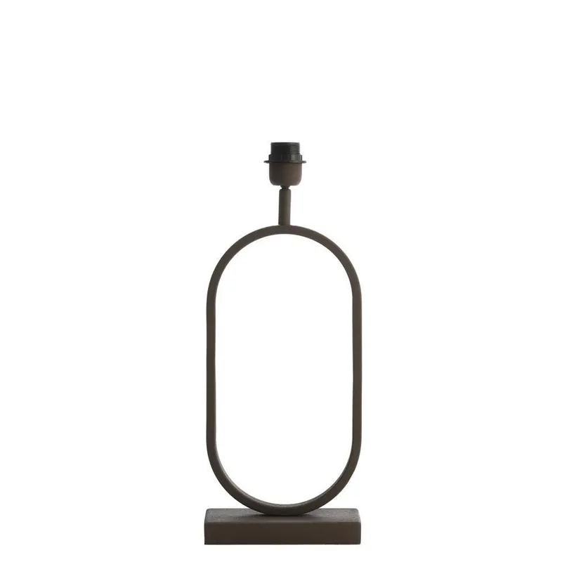 Betrouwbaar Lampvoet Jamiri - Bruin - 20x10x45cm