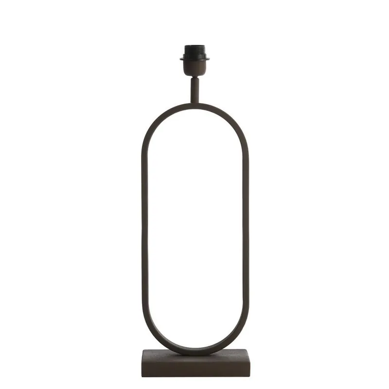 Lampvoet Jamiri - Bruin - 20x13x55cm Lage Prijs