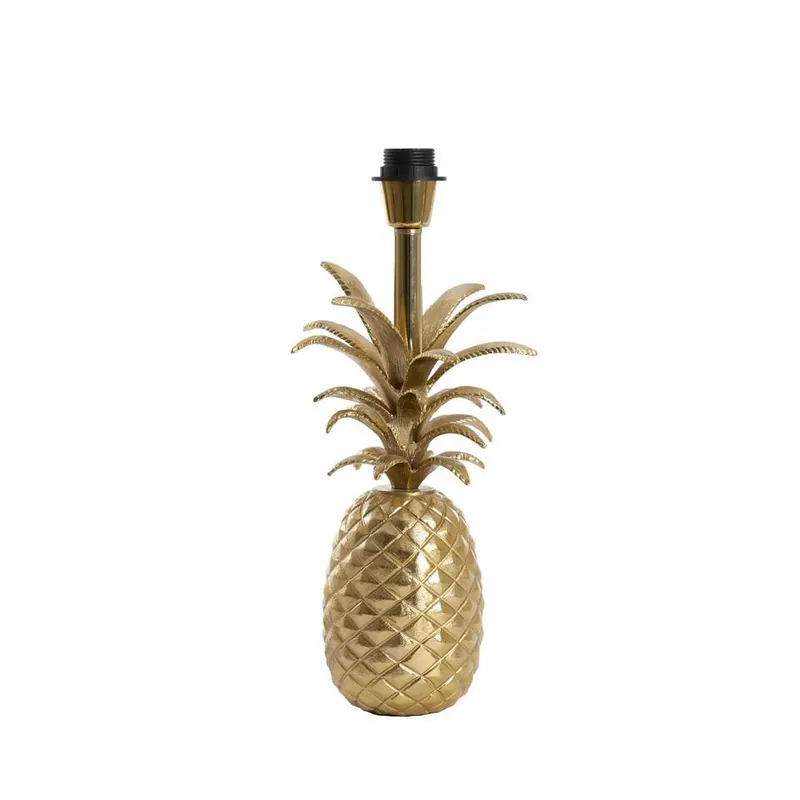 Finale Uitverkoop Lampvoet Pineapple - Goud - 20x19x37cm