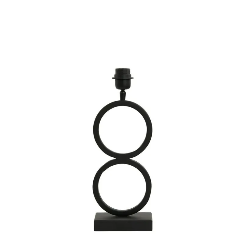 Lampvoet Stelios - Zwart - 15x10x36cm Gereduceerde Prijs