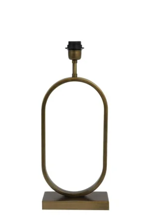 Uitverkoop Lampvoet Jamiri - Antiek Brons - 20x10x45cm