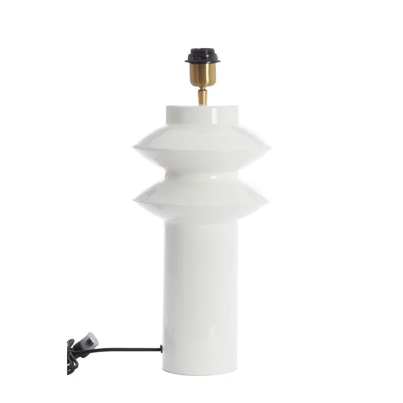 Direct Beschikbaar Lampvoet Petch - Wit - Ø22x40cm