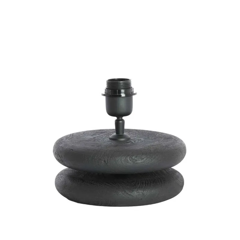 Koop Online Lampvoet Eboli - Zwart - Ø20x9cm