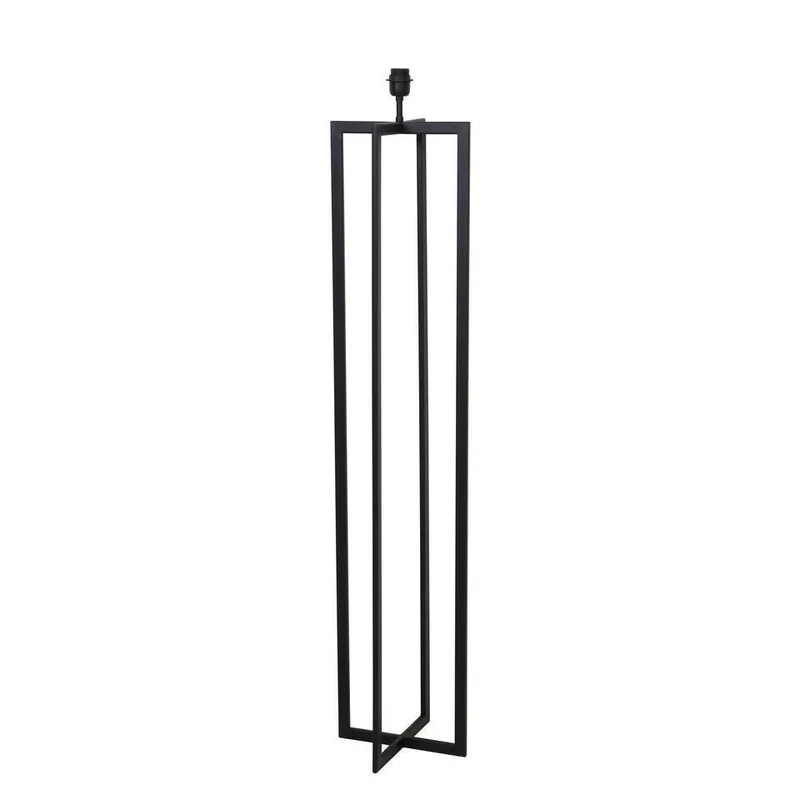 Seizoensaanbieding Vloerlamp Mace - Zwart - 30x30x140cm