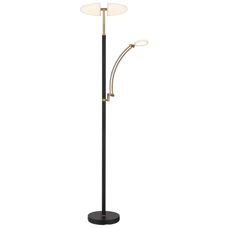 LED vloerlamp, leeslamp, touchdimmer, CCT, H 183 cm Direct Beschikbaar