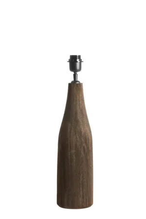 Bestel Nu Lampvoet Trapino - Bruin - Ø13x42cm