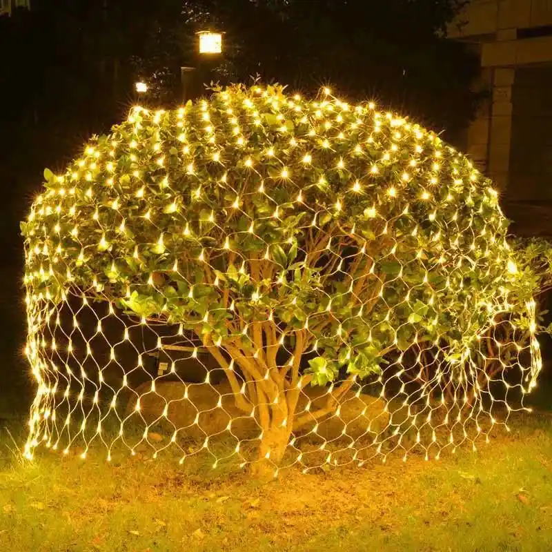 Favoriet SolarGlow - LED Net Lichtslingers op Zonne-energie – Energiezuinige Buitenverlichting voor Tuinen & Terrassen
