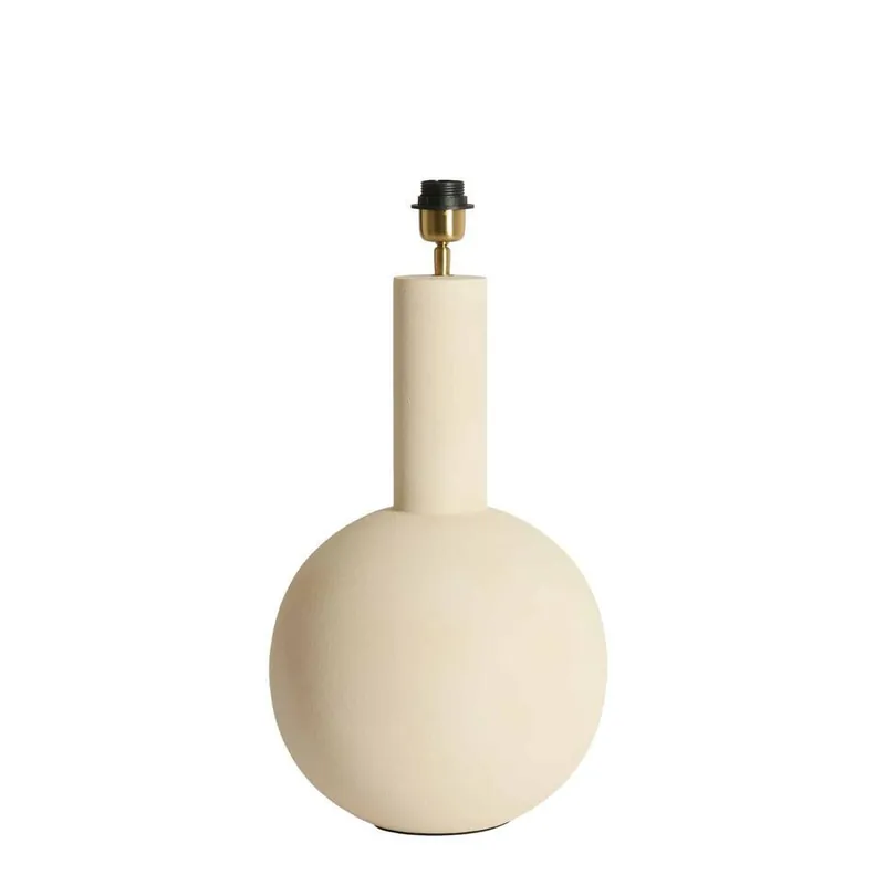Lampvoet Benao - Mat Crème - Ø31x53cm Korting