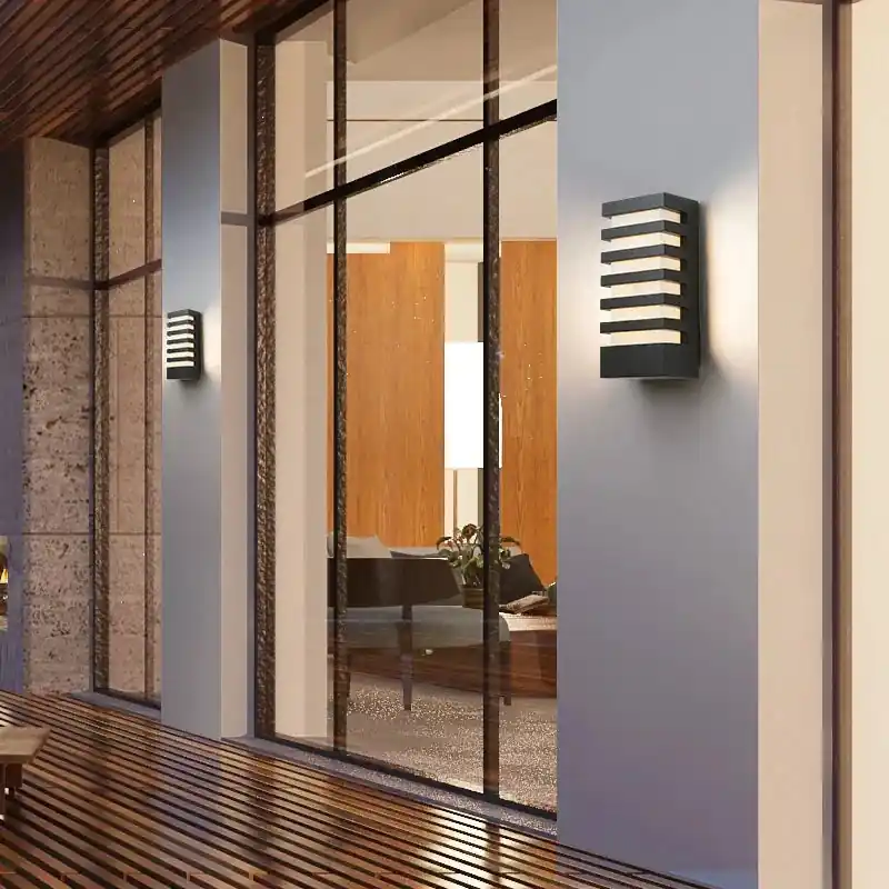 LumiWall - Moderne Aluminium Wandlamp voor Buiten – Weerbestendige LED Verlichting, Energiezuinig & Stijlvol Betaalbaar