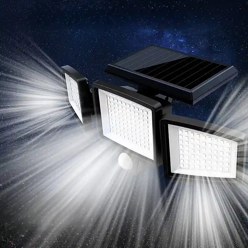 Aanbieding SolarGuard - Solar Beveiligingslamp met Bewegingssensor – LED Buitenverlichting voor Huis en Tuin