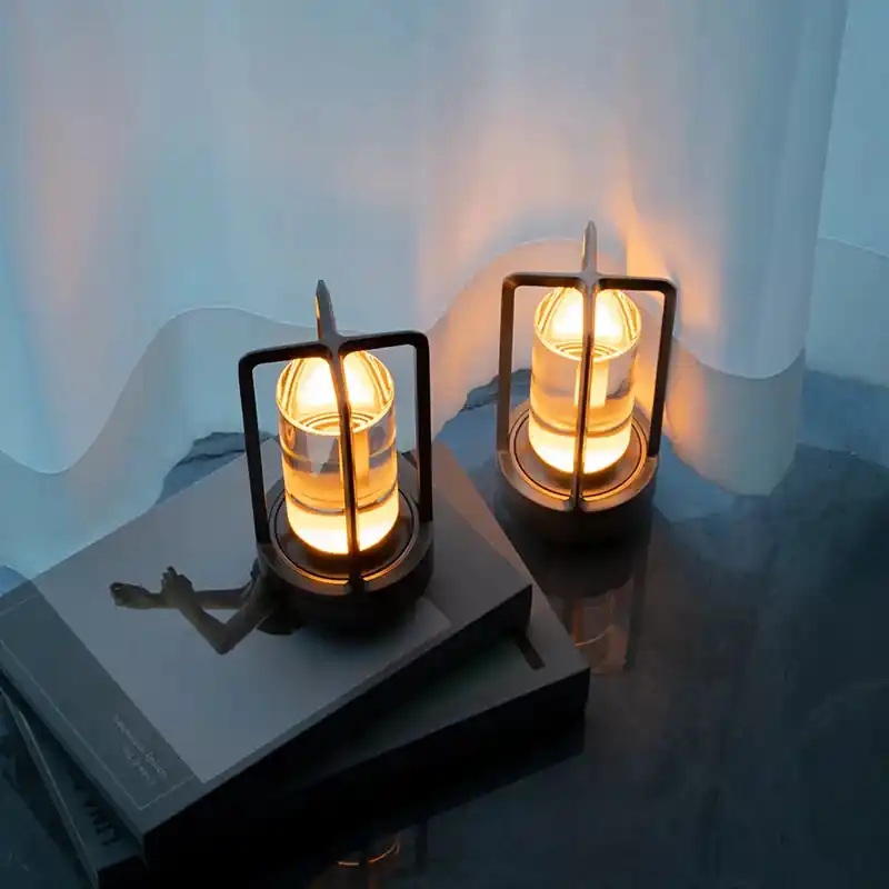 CrystalGlow - Draadloze Oplaadbare Kristallen Tafellamp – LED Sfeerverlichting voor Woonkamer & Balkon Beste Prijs