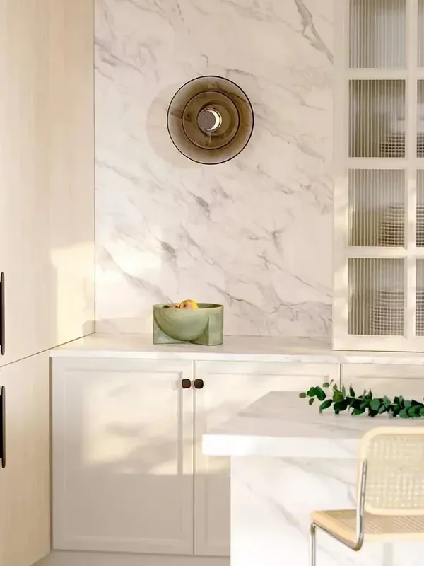 LumiDisc – Amber glazen wandlamp voor een warme sfeer Meest Verkocht