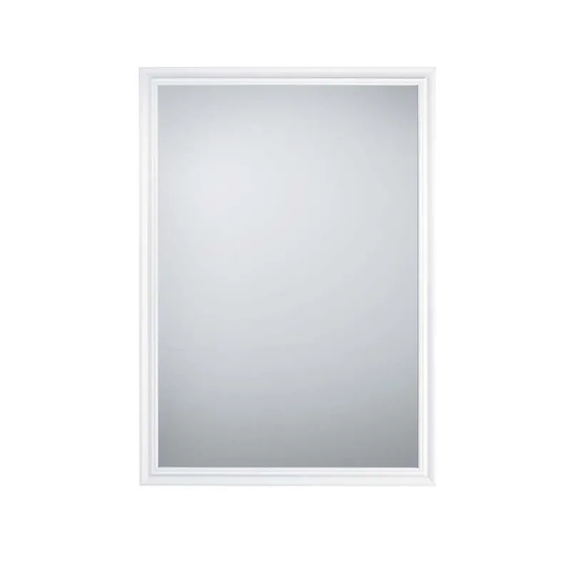 Goedkoop Wandspiegel, wit, H 70 cm