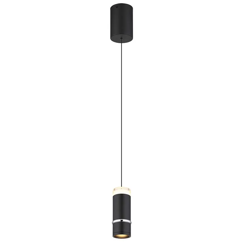 LED hanglamp, metaal, zwart, in hoogte verstelbaar Lage Prijs