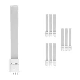 Speciale Aanbieding Voordeelpak 10x Noxion Lucent LED PL-S EM 6W 827 | Zeer Warm Wit - 4-Pin - Vervangt 11W