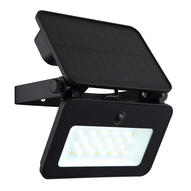 Premium LED-zonnewandlamp, verplaatsbaar, bewegingsmelder, H 15,5 cm