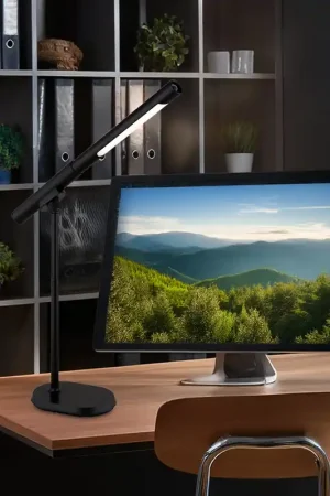 2in1 LED tafellamp, zaklamp, CCT, touchdimmer, H 44,5 cm Nieuw