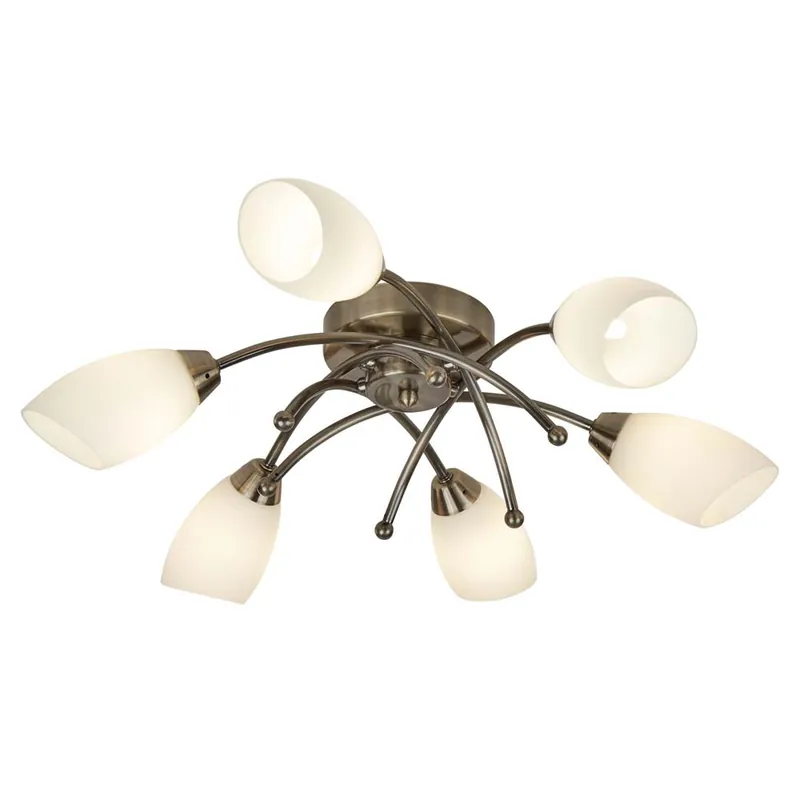 Flitsaanbieding Plafondlamp, antiek messing, 50 cm, OPERA