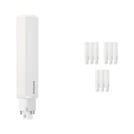 Hoge Kwaliteit Voordeelpak 10x Philips Corepro PL-C LED 9W 950lm - 840 Koel Wit | 4-Pin - Vervangt 26W