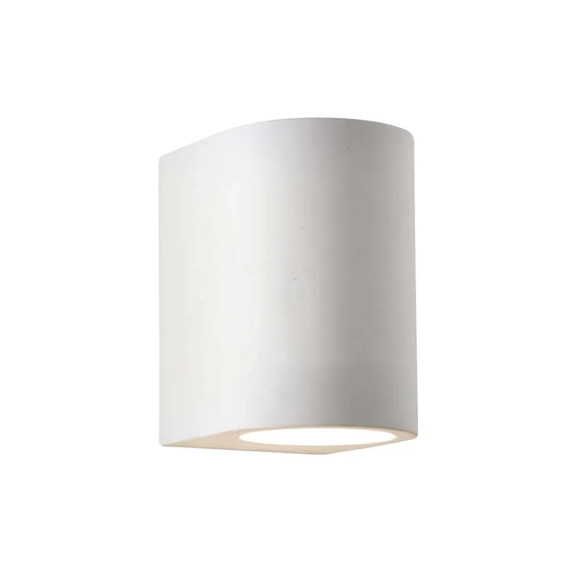 Wandlamp, wit, H 15 cm, GYPSUM Superprijs