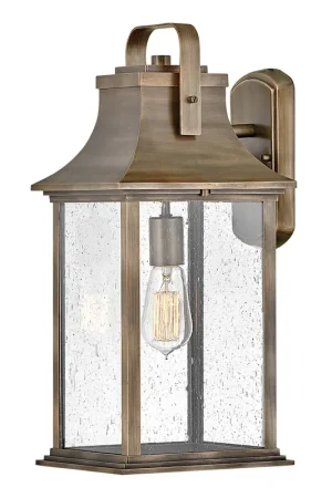 Exclusieve Aanbieding Wandlamp, buitenlamp, aluminium, glas, IP44, B 21,6cm