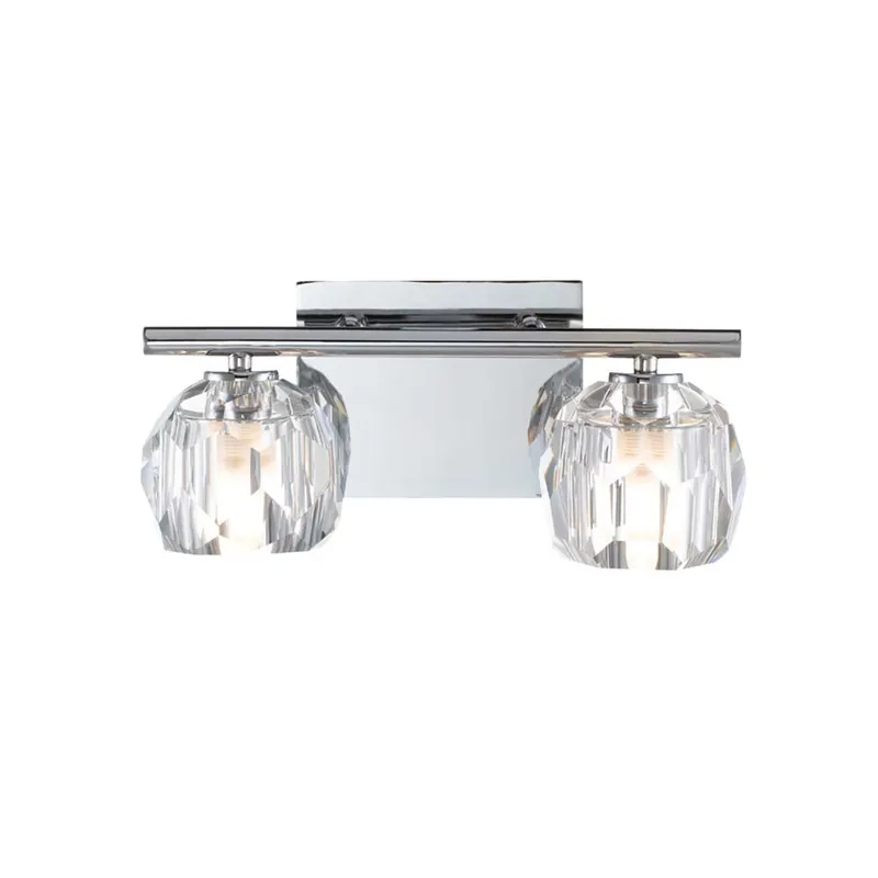 Hoge Kwaliteit LED wandlamp, badkamerlamp, kristalglas, dimbaar, IP44