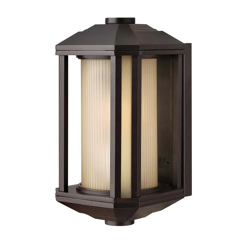 Premium Buitenlamp Wandlamp, aluminium, glas, H 29,2 cm
