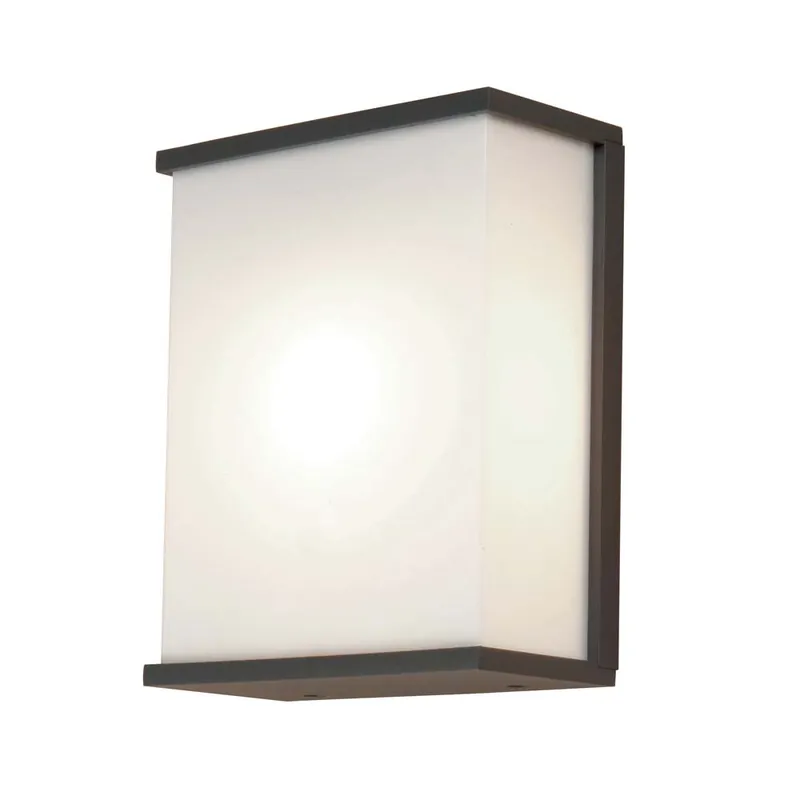 Buitenlamp, wandlamp, spuitgegoten ALU, donkergrijs Betrouwbaar