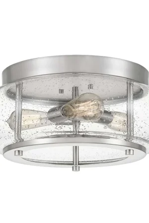 Weekendaanbieding Plafondlamp, metaal glas, D 40,6 cm