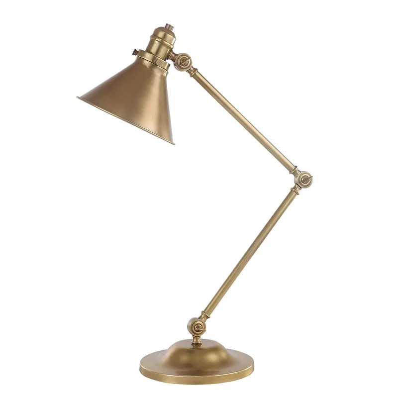 Fabrieksprijs Bureaulamp, messing, H 66 cm
