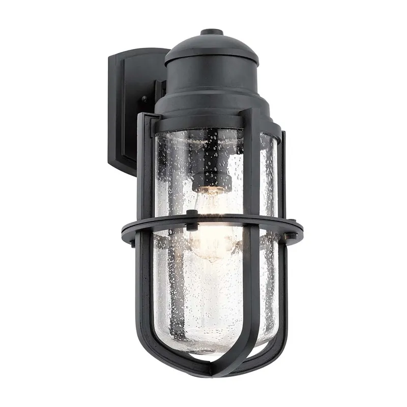 Buitenlamp, wandlamp, glas, H 44,4 cm Voordeelprijs