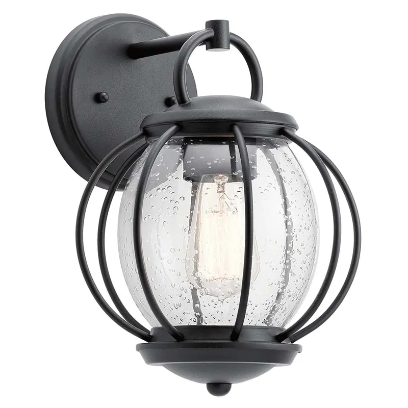 Buitenlamp, wandlamp, lantaarn, staal, H 30,7 cm Nu Kopen