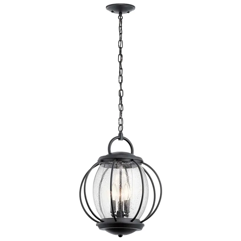Voordeelprijs Hanglamp, plafondlamp, staal, zwart, D 35,6 cm