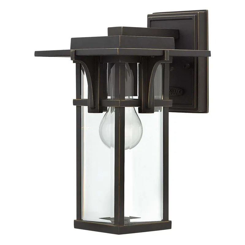 Op = Op Buitenlamp, wandlamp, ALU spuitgegoten glas, H 29,8 cm
