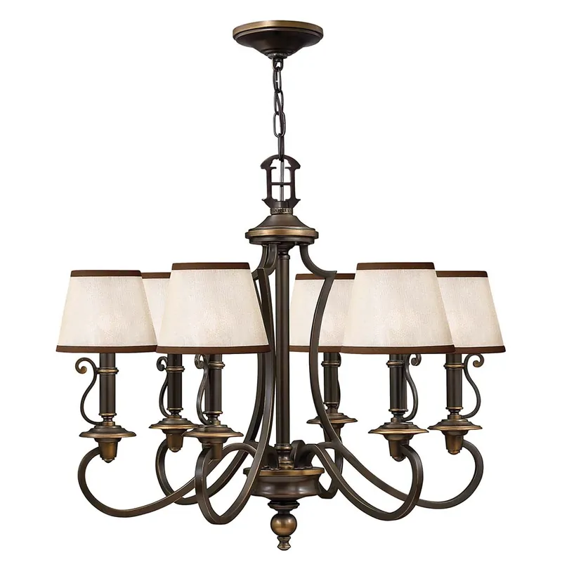 Must-Have Kroonluchter, hanglamp, staal, brons, D 70,5 cm