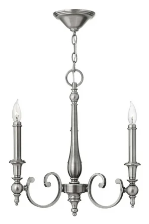 Aanbieding Kroonluchter, hanglamp, staal, nikkel, D 50.8cm