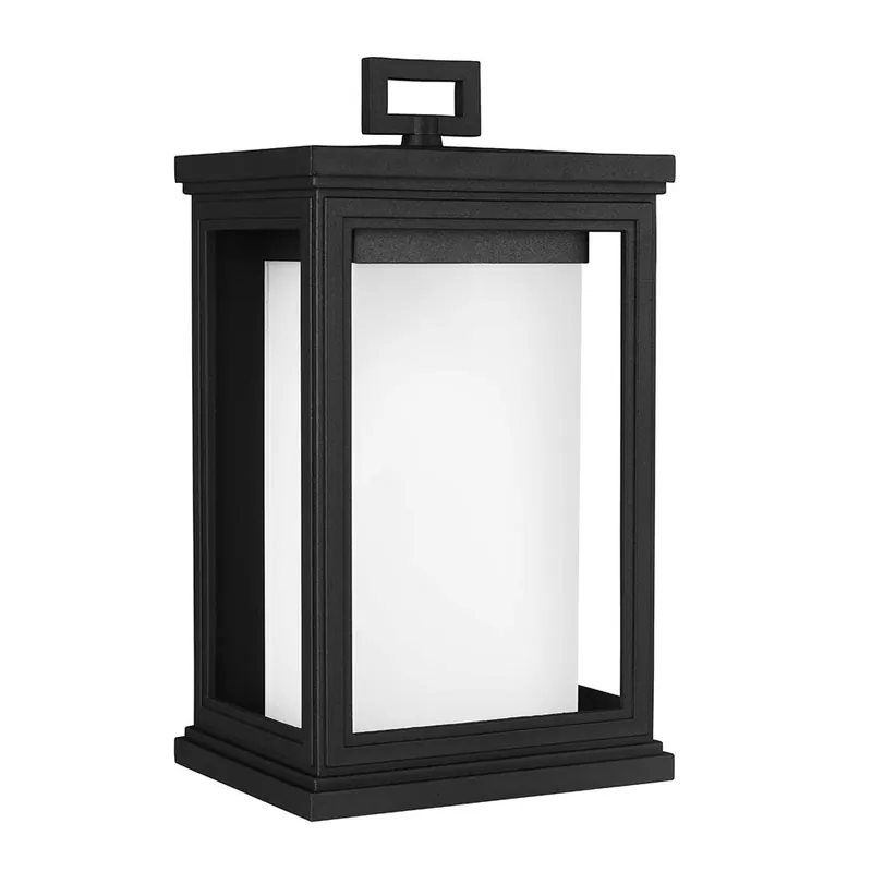 Buitenlamp, wandlamp, staal, zwart, H 34,2 cm Seizoensaanbieding
