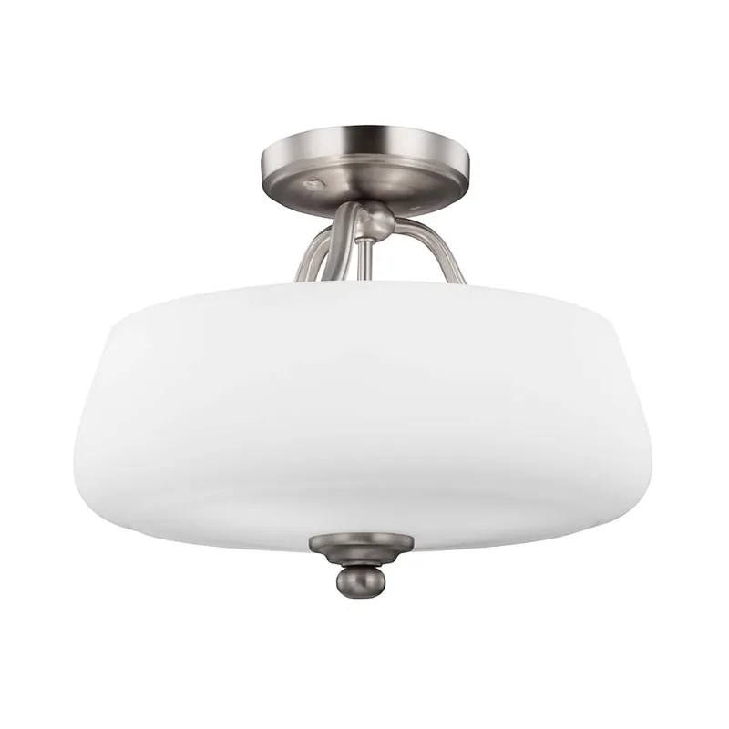 Merkproduct Plafondlamp, staal glas, D 36,9 cm