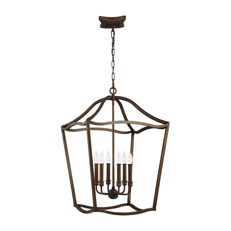 Favoriet Hanglamp, plafondlamp, staal messing, D 51,4 cm