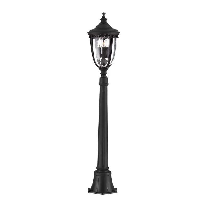 Buitenlamp, staande lamp, kandelaar, zwart, H 118 cm Exclusieve Aanbieding